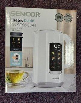 Rychlovarná konvice - s regulací teploty, SENCOR SWK 0950WH