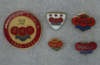 kopaná fotbal Dukla Praha odznak - 1