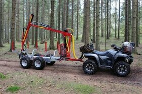 nadstandartní vyvážecí přívěs Kranman T2000ex