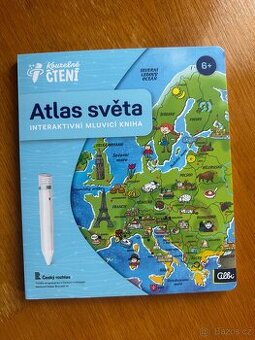 Kniha Atlas světa - kouzelné čtení - 1
