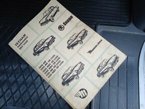 Seznam náhradních dílů Škoda 1000 MB