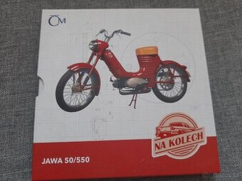 Stříbrná mince Jawa 50/550 - Na kolech