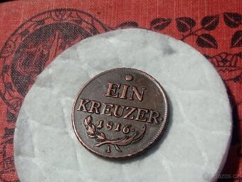 EIN KREUZER 1816 A-SUPER STAV Č.2