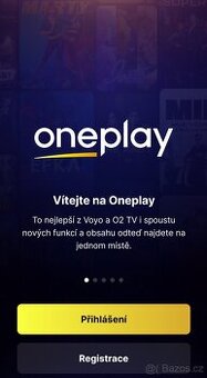 O2 tv Nejnovější generace komplet balení oneplay
