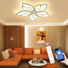 Nové LED stropní svítidlo stmívatelné - 5 listů