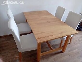 Prodám stůl z masívu rozkládací
