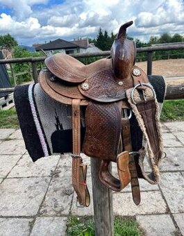 Dětské westernové sedlo 11”