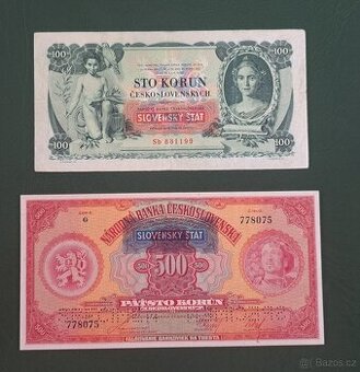Bankovky - Slovenský štát - 1