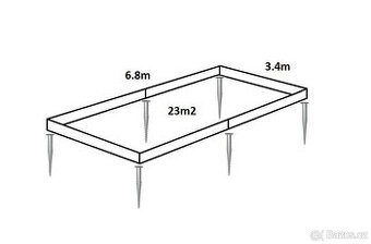 Profily, rám Tiny house 6.8x3.4m. - 1
