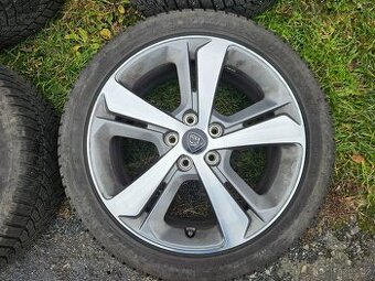 Peugeot Alu kola 17"+ zimní pneumatiky 225/45 R17.