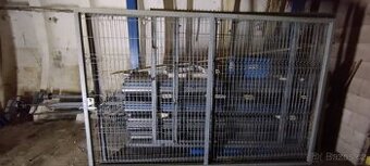 Vrata brána dvoukřídlá pozink