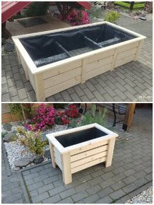 Vyvýšený truhlík \ květináč \ záhon (mrkněte na obrázky)