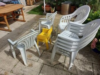 Plastové  židle