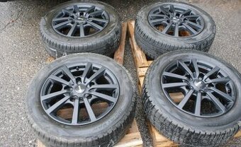 Brock Cerne matne alu Ford Transit R17 5x160 zimni pneu