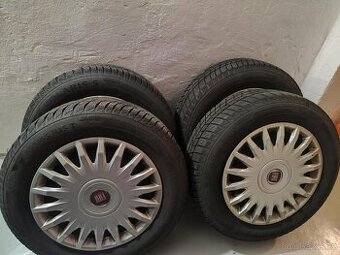 Zimní pneu 195/55 R15 T, disky 6Jx15h2 ET31,5, 4x98 +poklice