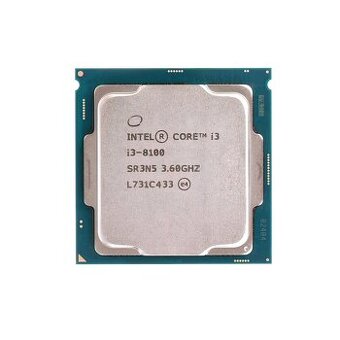 Intel Core i3-8100 | 3.60 GHz | UHD Graphics 630 | LGA 1151