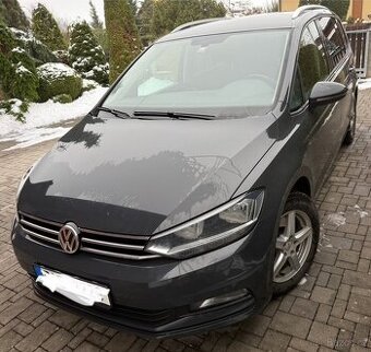 VW Touran 1.6 TDI / 85 kW, 7 míst, tažné, klima, alu kola