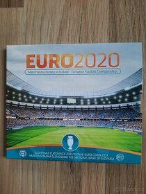 SADA SLOVENSKÝCH MINCÍ 2021 ME ve fotbale 2020