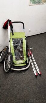 Vozík dětský za kolo, lyže - 737 Croozer