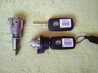 Sada zámku Octávia 2 Facelift / ORIGINÁL DÍL ŠKODA