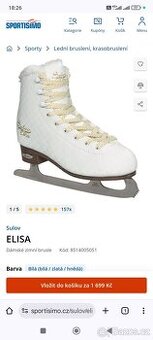 Dámské brusle velikost 41