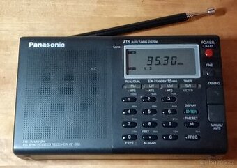 Špičkový DX světový přijímač Panasonic RF-B55 LW MW SW FM st