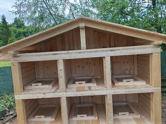 Dřevěné králíkárny a kurníky