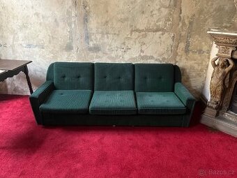 Retro rozkládací gauč