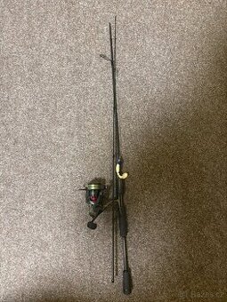 Rybářský prut a naviják