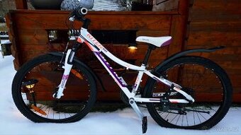 Dětské dívčí horské kolo 24" Kellys 7-12let/120-150cm.