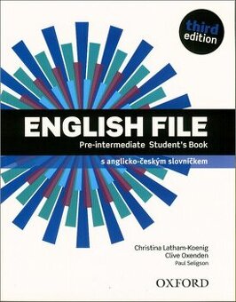 English File Third Edition Pre-intermediate Student's Book 