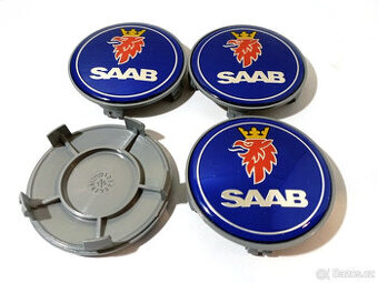 středové krytky Saab 68mm-65mm