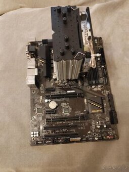 GIGABYTE Z270-HD3P + procesor Intel Core i5-7500 +chladič