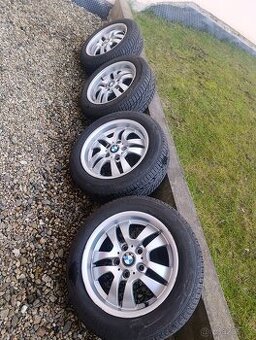 ALU kola na BMW 5x120 r16 pneu M+S