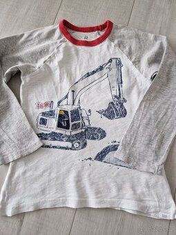 Tričko Gap s bagrem a 🦖 , vel.5 let