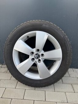 Prodám sadu 4ks ráfků Škoda s pneu