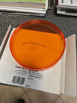Laufen - KARTELL - plastový disk /jantar, orange, smoky gray