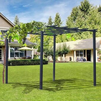 nová pergola na zahradu