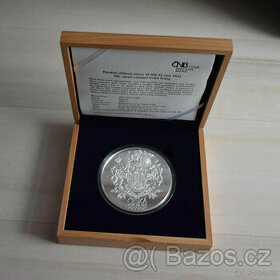 1 kg stříbrná mince 10 000 Kč založení Velké Prahy 2022 - 1