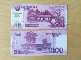 Severní Korea - 1000 Won
