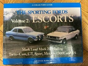 FORD ESCORT originalni montazni manualy a sběratelské knihy