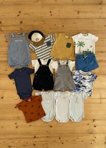 Set značkového letního oblečení pro chlapečka vel. 68