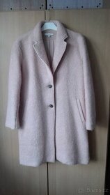 Starorůžový kabát Zara M