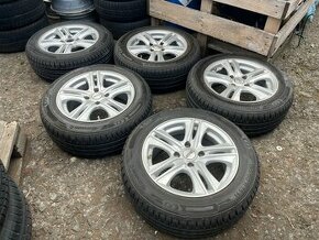 ALU kola 4x108 obuté na 195/60 R15 letní sada včetně rezervy