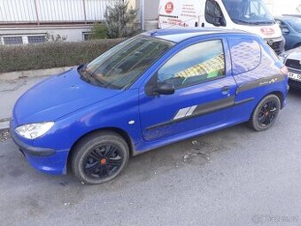 prodám Peugeot 206 van r.v. 2004 1.1i 44kw, kosmetika, volat