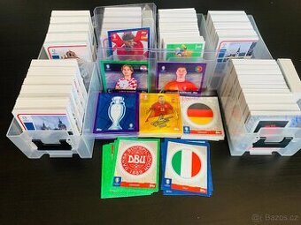 Fotbalové samolepky Topps EURO 2024