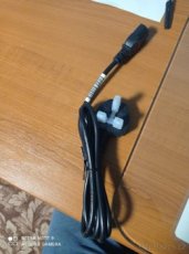kabel na anglické zásuvky120cm dlouhy - 1