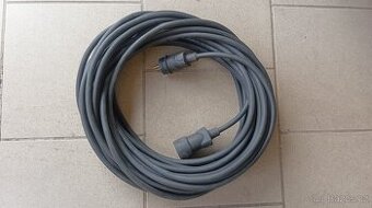 Prodlužovací gumový kabel 25m 230V