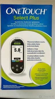 Glukometr OneTouch Select Plus, nový - 1