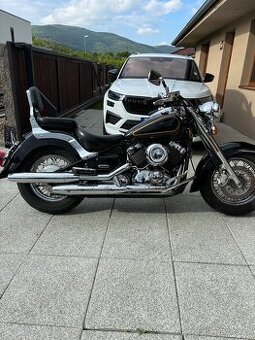 Opěrka spolujezdce + řídítka Yamaha Dragstar XVS